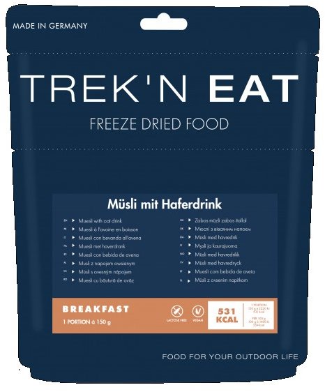 Trek'n Eat Müsli s ovesným nápojem