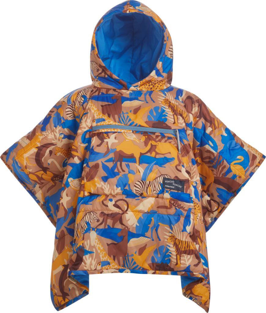 Therm-A-Rest Honcho Poncho Kids Animal Print