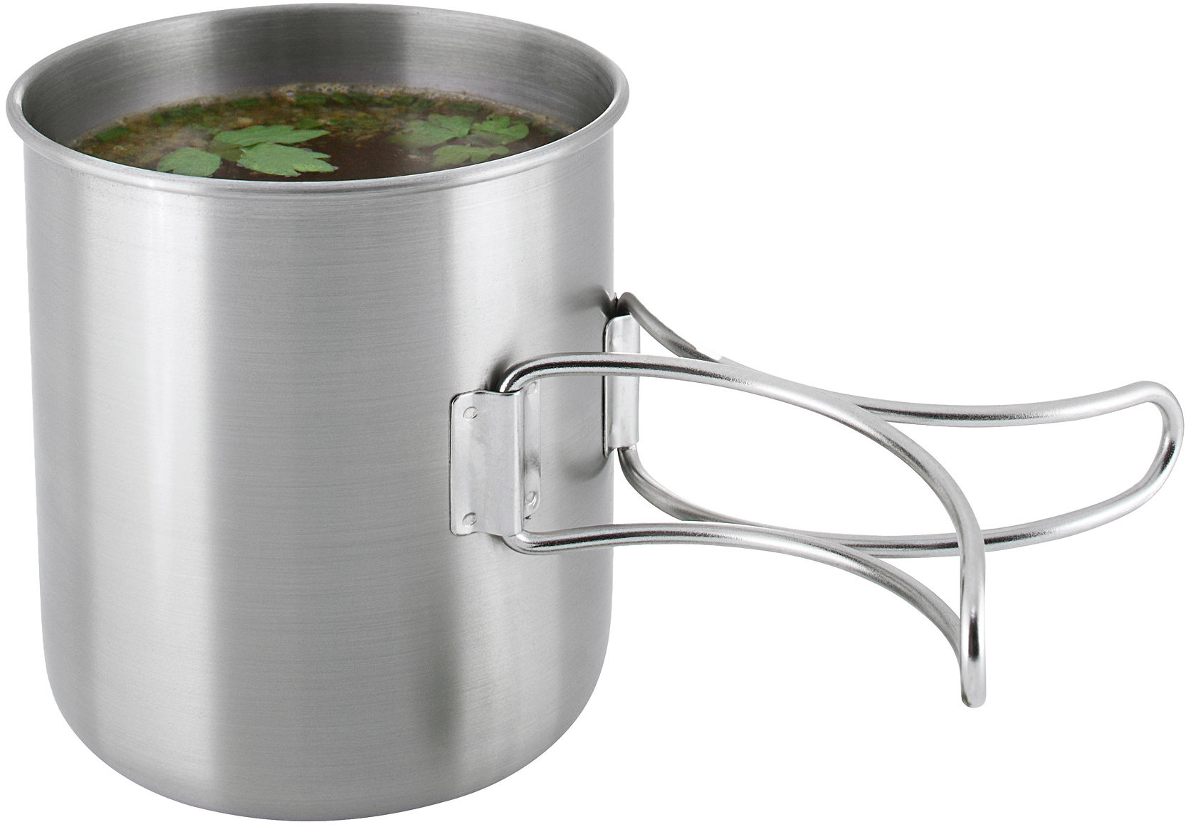 Tatonka HANDLE MUG 600 ML Hrnek, stříbrná, velikost 600 ML