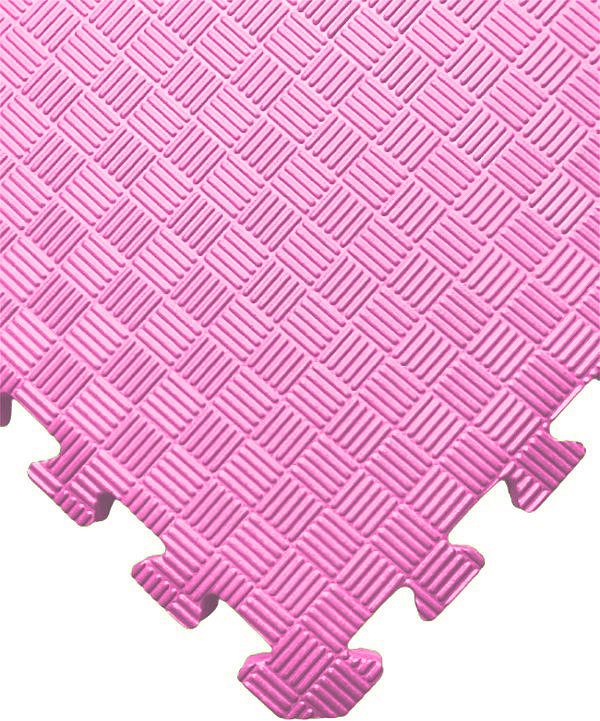 Sedco TATAMI PUZZLE podložka - Jednobarevná - 50 × 50 × 1,3 cm podložka fitness růžová