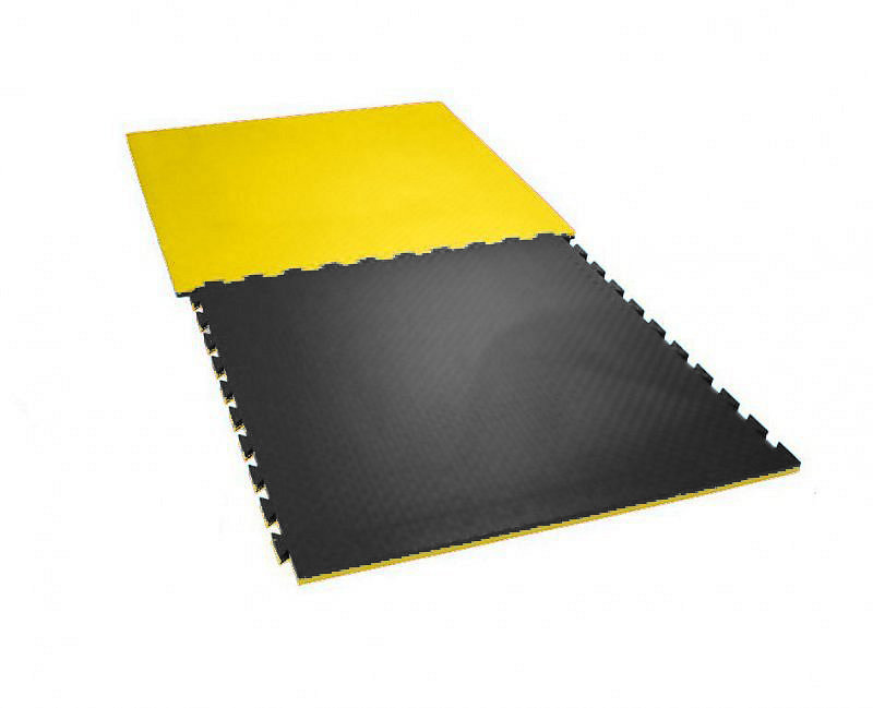 Sedco Tatami - Taekwondo podložka oboustranná 100 × 100 × 2,5 cm, červeno-černá