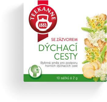 Teekanne Dýchací cesty a krk se zázvorem 10 × 2 g