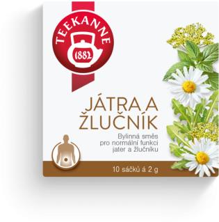 Teekanne Játra a žlučník 10 × 2 g