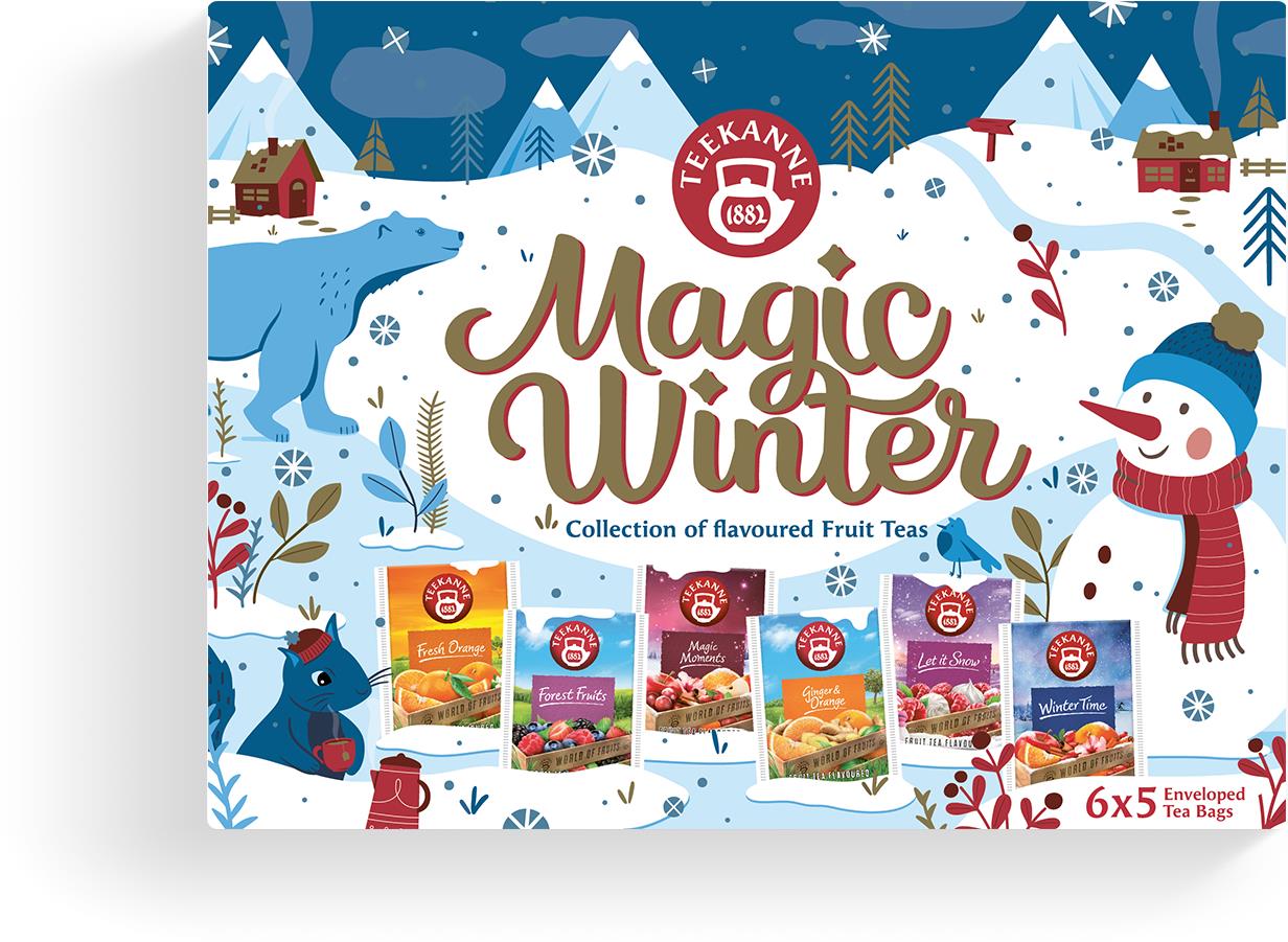 Teekanne Magic Winter kolekce 2024 6 × 5 sáčků