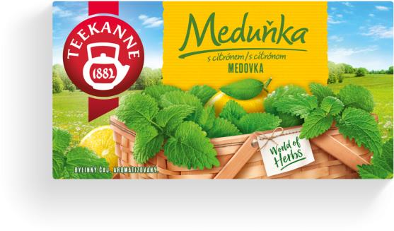 Teekanne Meduňka s citrónem 20 × 1,5 g