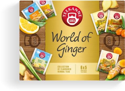 Teekanne World of Ginger Collection 6 × 5 sáčků