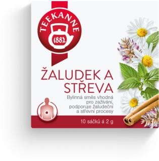 Teekanne Žaludek a střeva 10 × 2 g