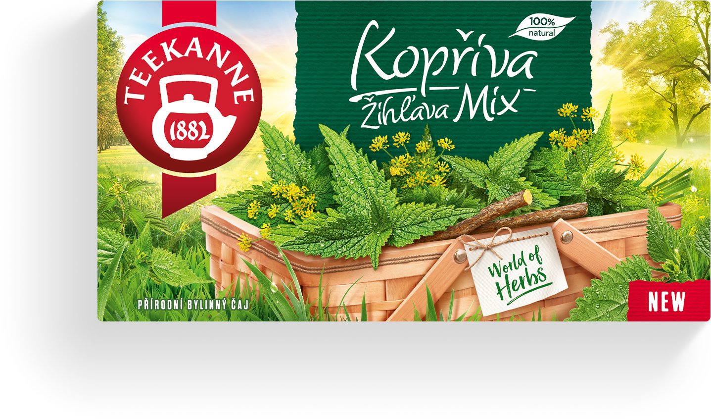 Teekanne Kopřiva mix 20 × 2,8 g