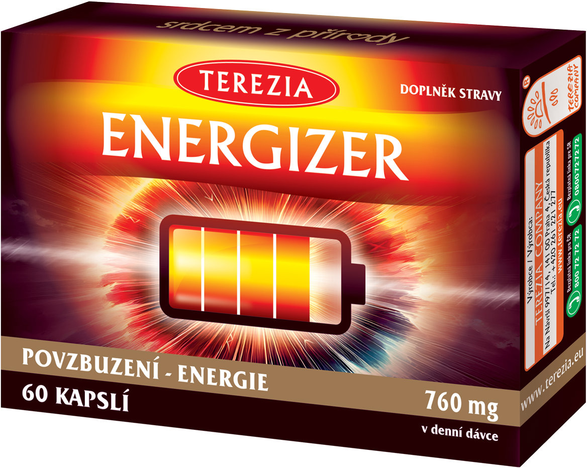 TEREZIA ENERGIZER 60 CAPS Energetický doplněk, , velikost