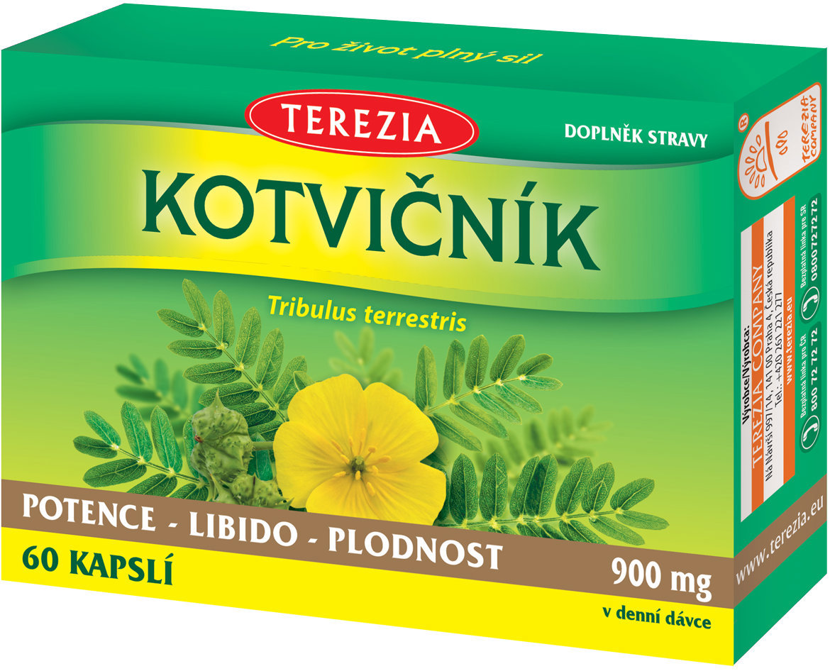 TEREZIA Kotvičník 60 kapslí