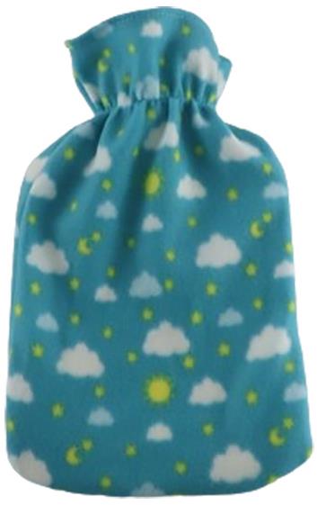 Adonis Termofor gumový s návlekem, bílozelený