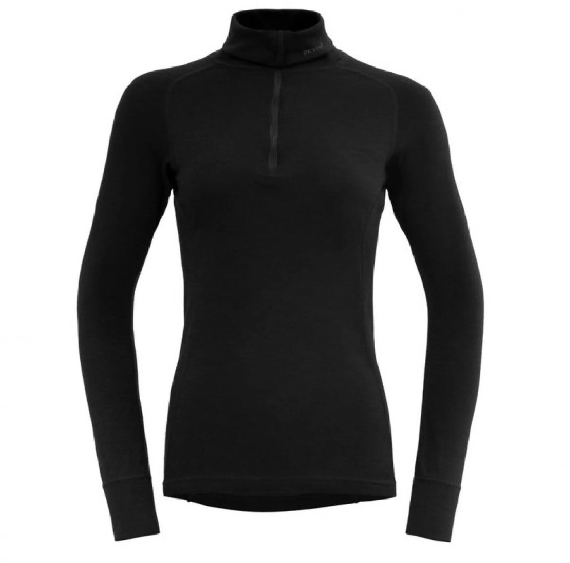 Devold Duo Active merino 205 z.neck wmn, black S