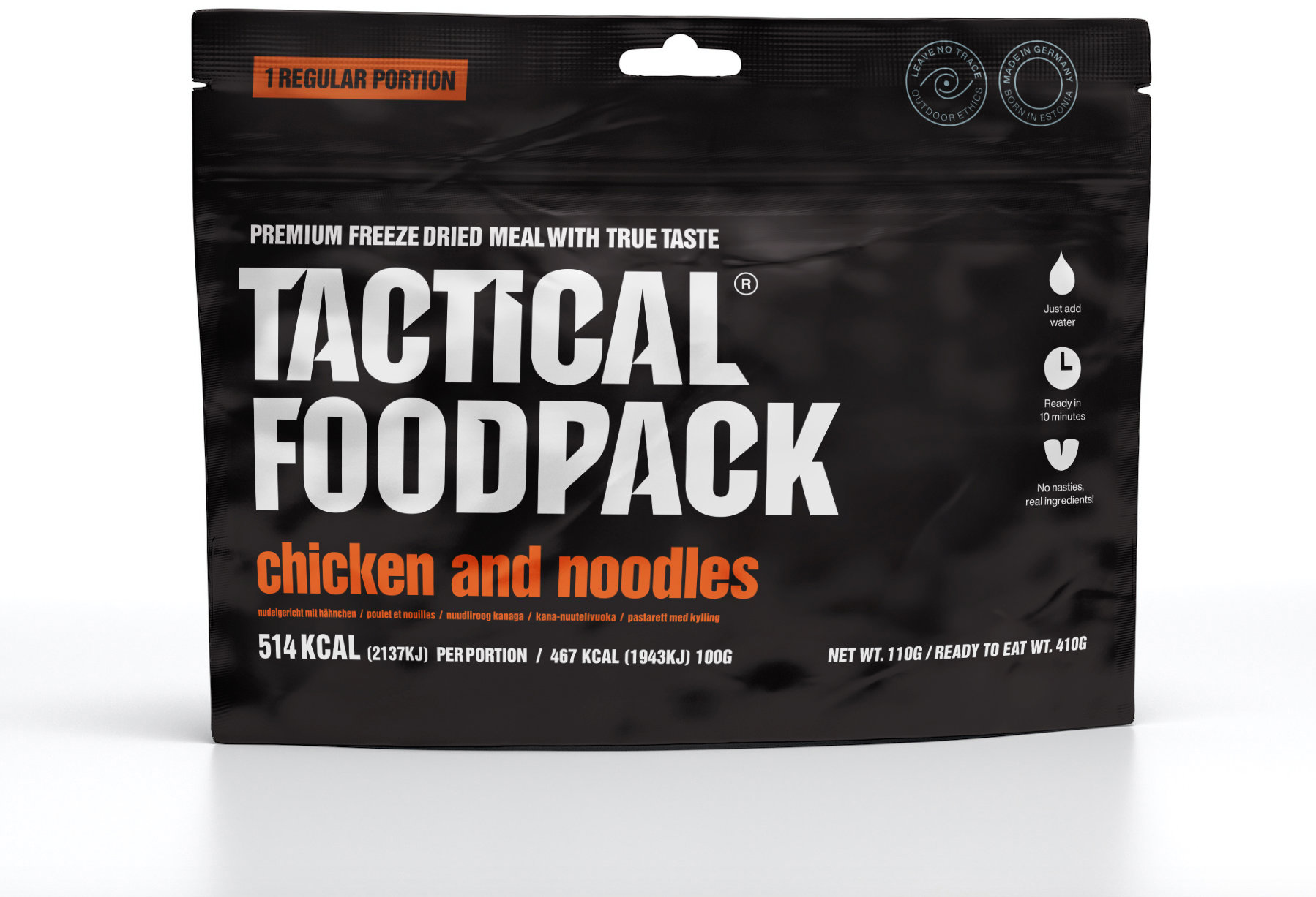 Tactical Foodpack Nudle s kuřecím masem 110 g