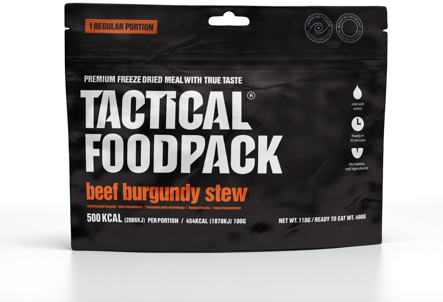 Tactical Foodpack Hovězí guláš po burgundsku 110 g
