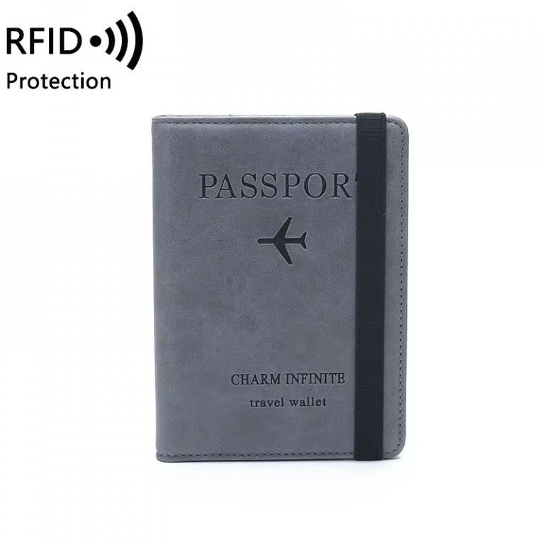 Pouzdro na doklady take it shop rfid pouzdro na pas a doklady, šedé