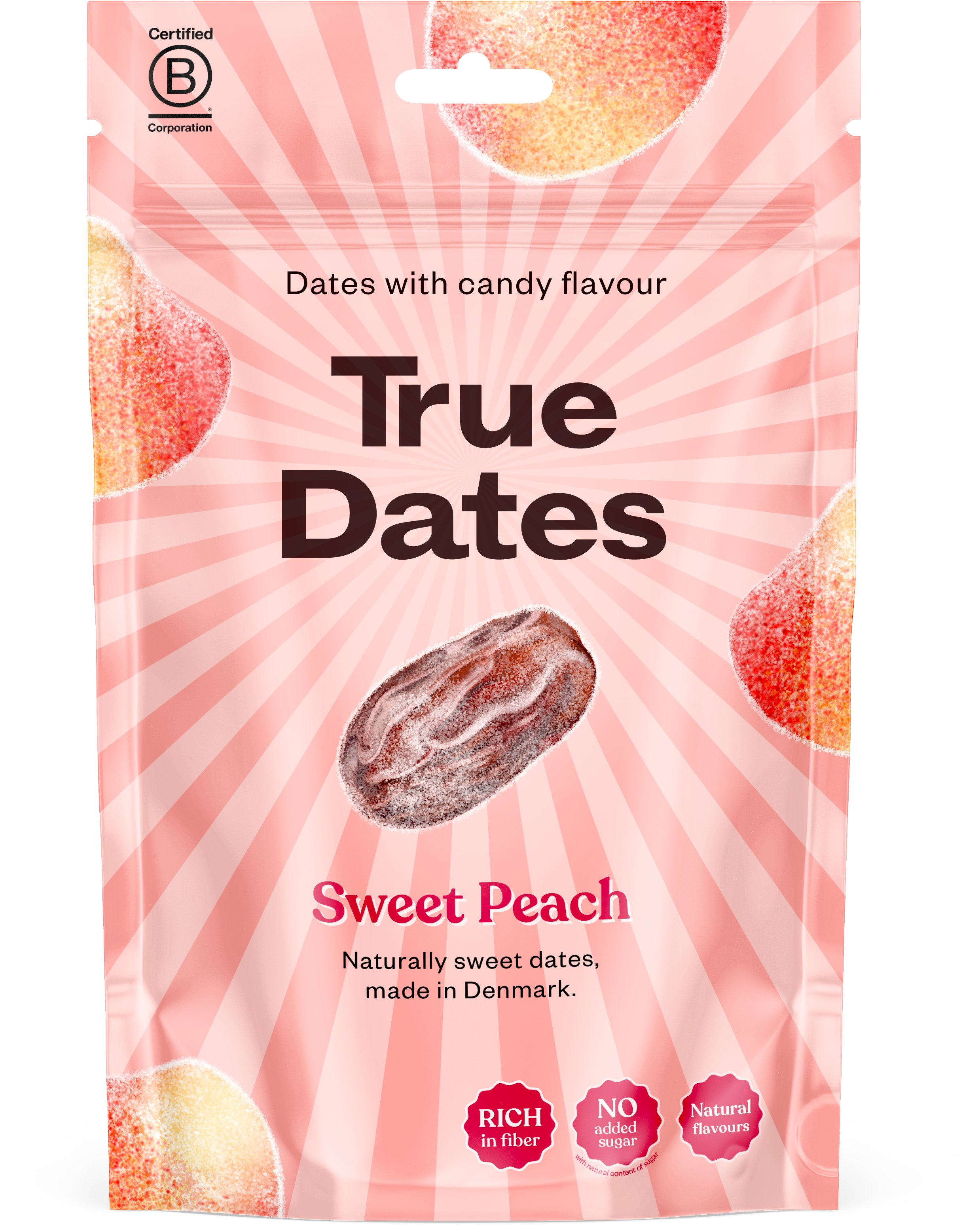 True Dates Datle s příchutí broskve 100 g