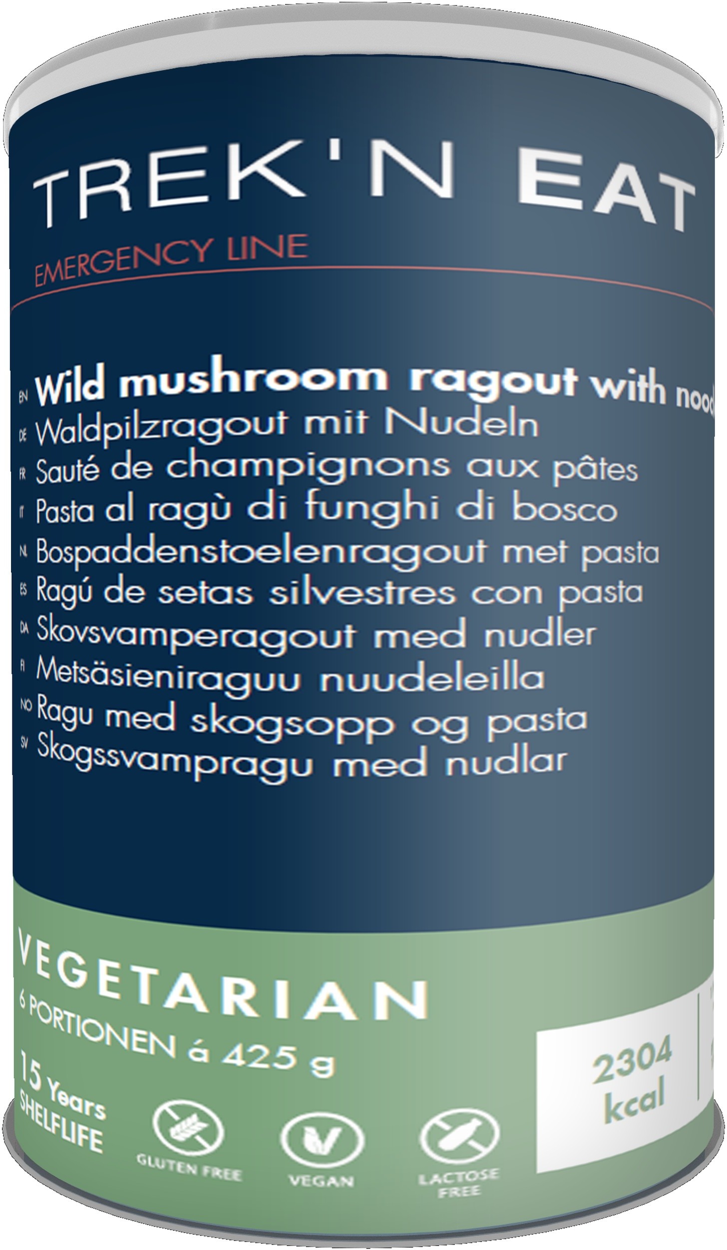 Trek'n eat Emergency Food Labužnické kousky s lesními houbami a těstovinami 600 g
