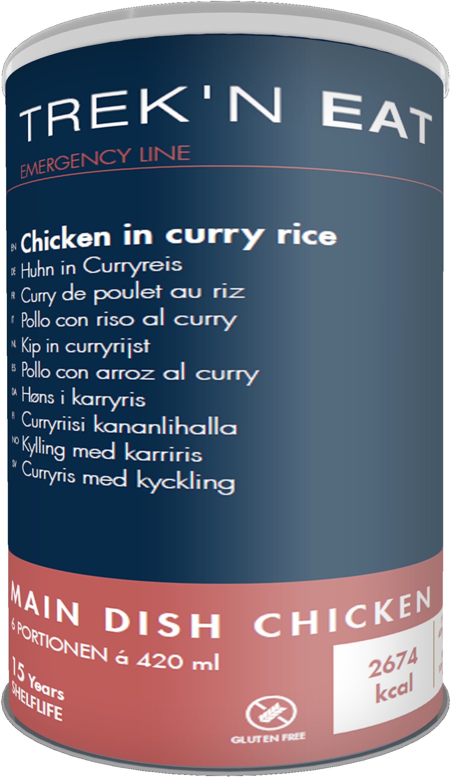 Trek'n eat Emergency Food Kuřecí soté s aromatickou kari rýží 700 g