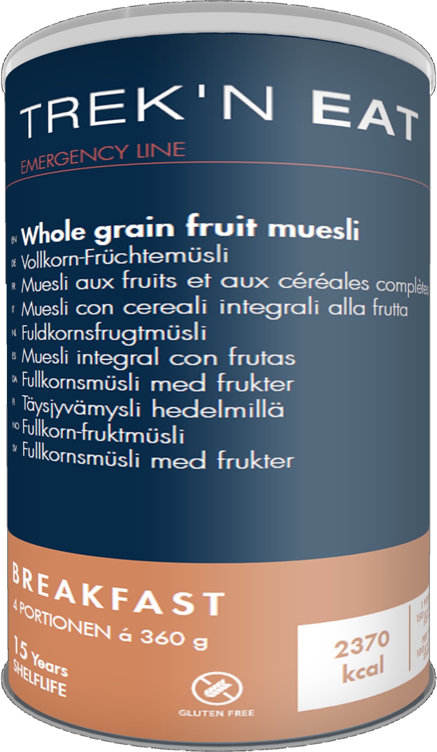 Trek'n eat Emergency Food Celozrnné müsli s ovocem 600 g