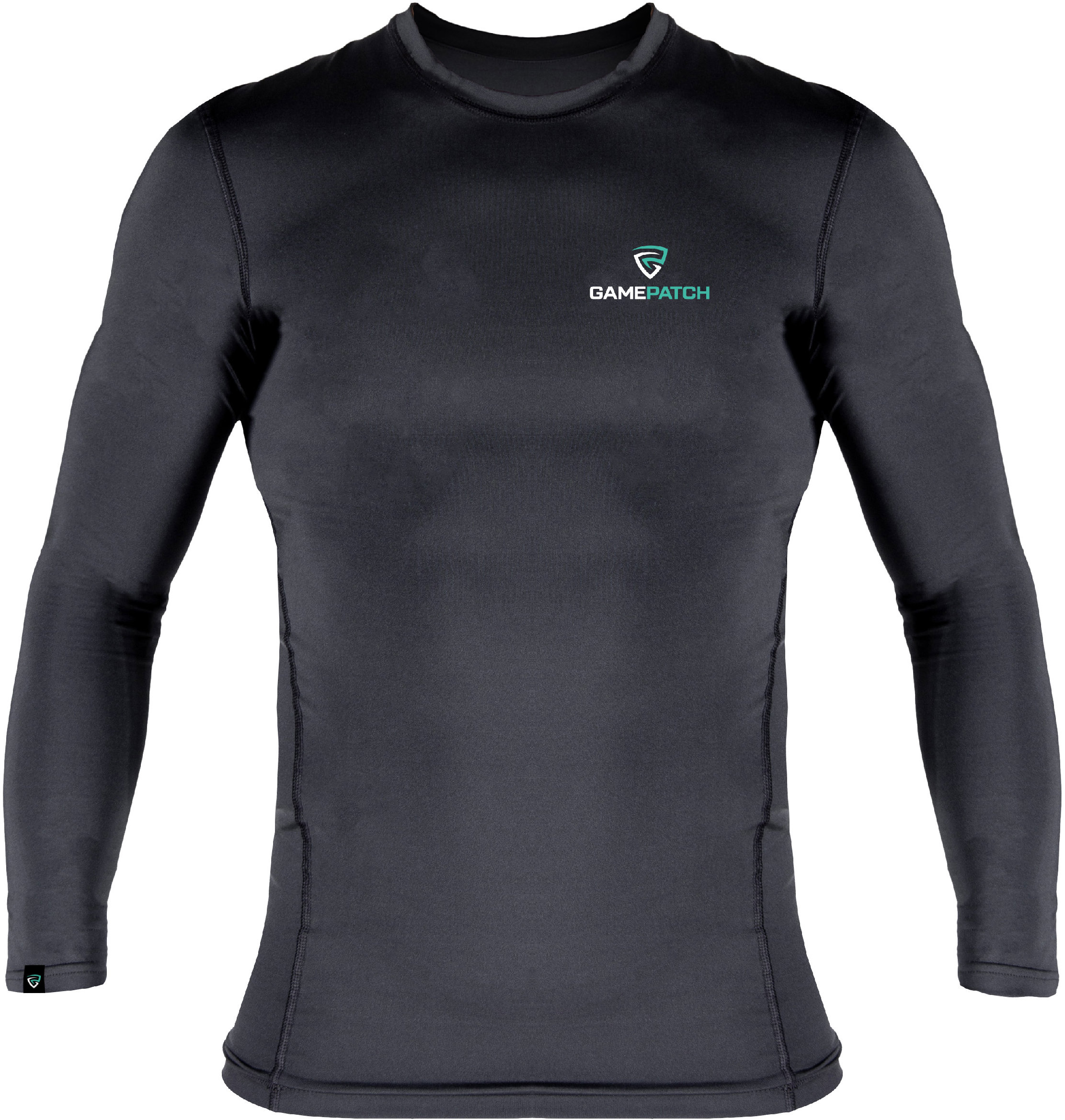 Gamepatch Compression Shirt (Long - Sleeve) black, L