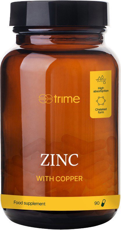 Trime Zinek 15 mg, 90 kapslí