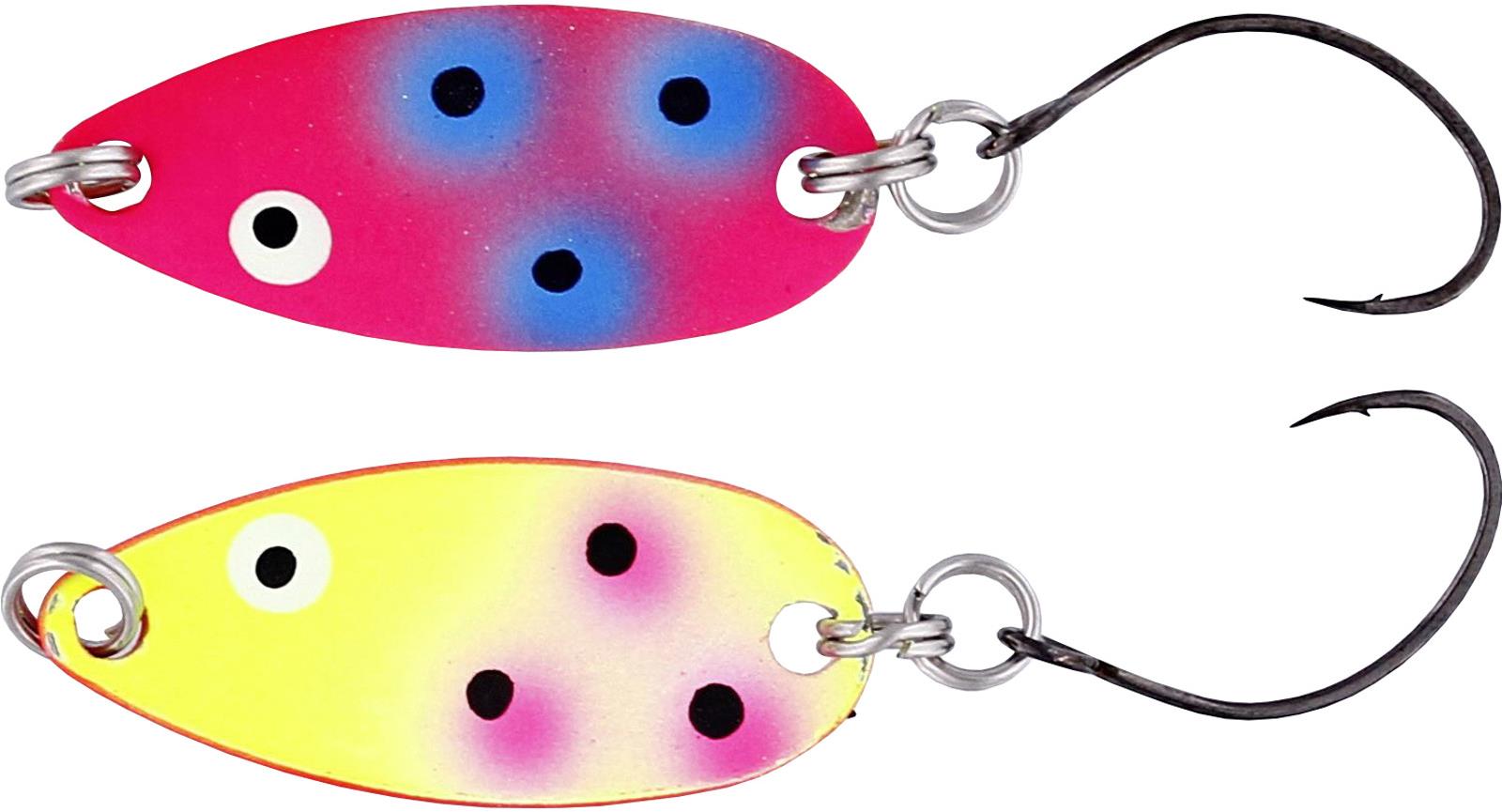 Westin Třpytka Fidusen Slim 3,3 cm 3 g Pink / Yellow Clown