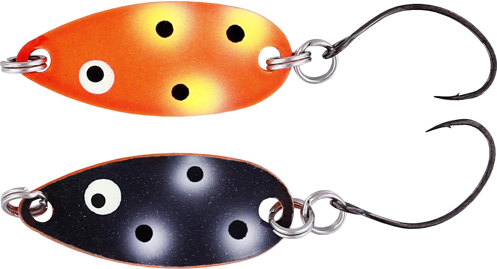 Westin Třpytka Fidusen Slim 3,3 cm 3 g Black / Orange Clown