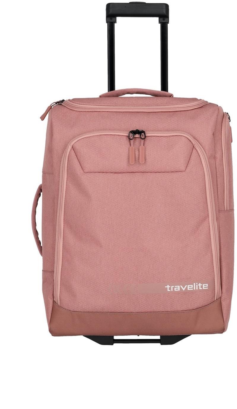 Travelite Kick Off Wheeled Duffle S Rosé