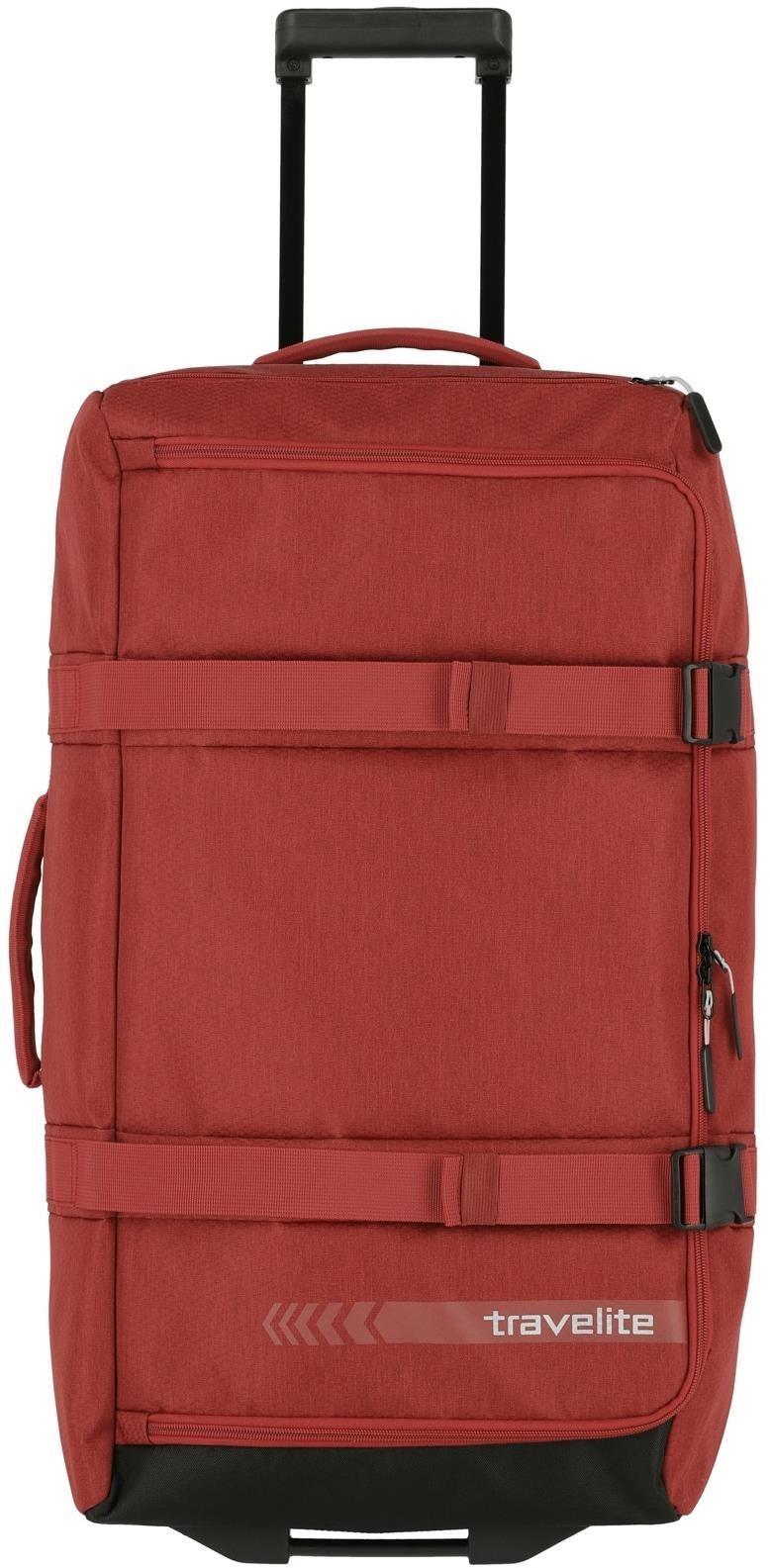 Travelite Kick Off Wheeled Duffle L Red