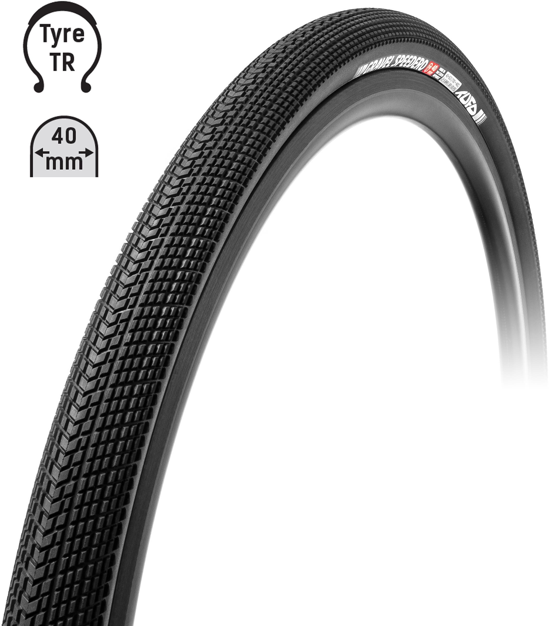Tufo Gravel Speedero 700 × 40C, plášť bezdušový černý