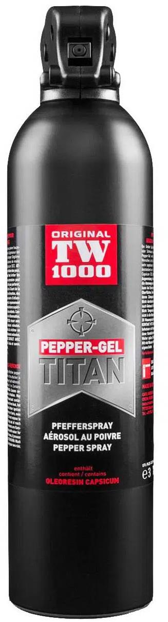 TW1000 Pepřový gel Titan s automatickým pružinovým uzávěrem 750 ml