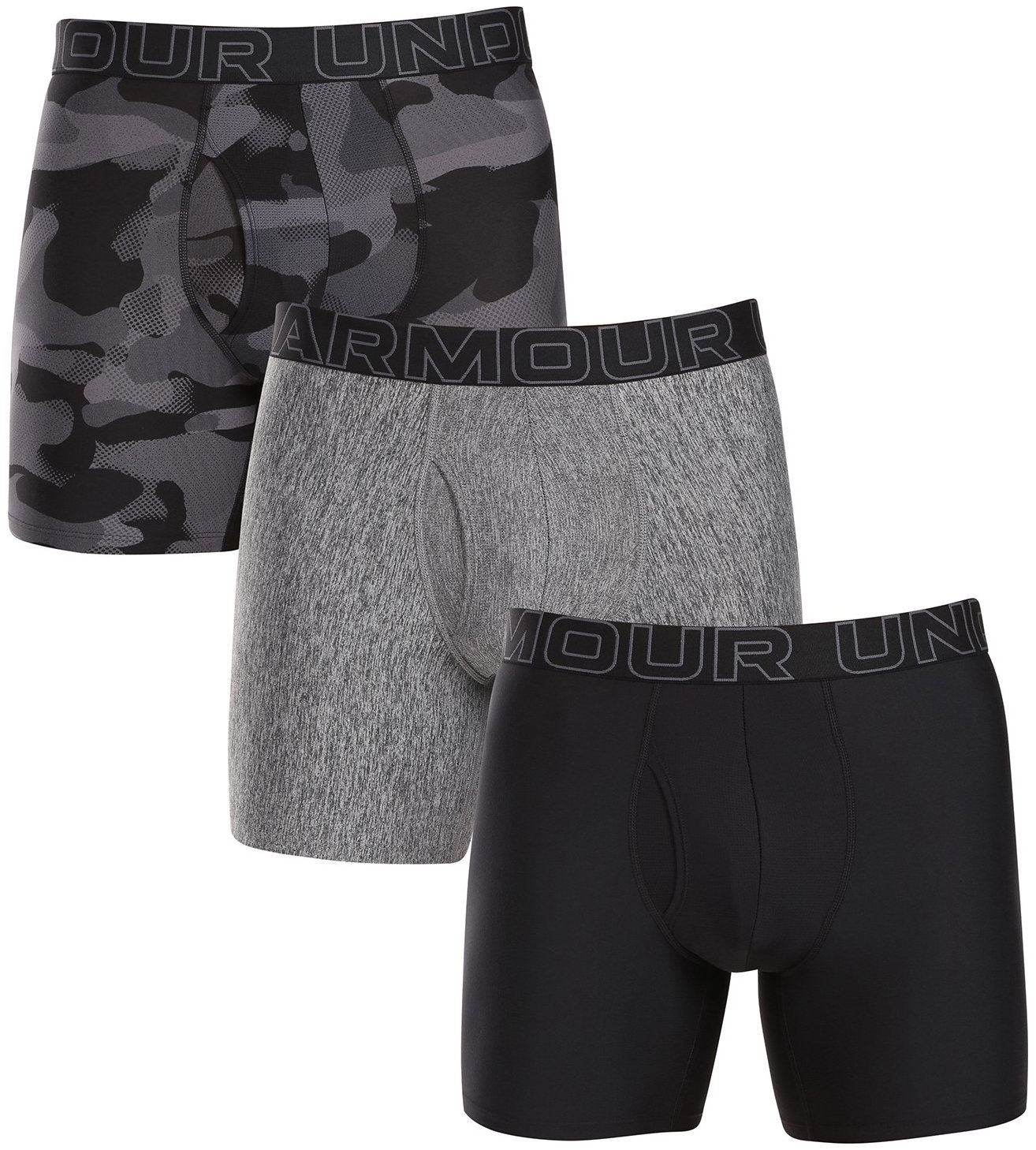 Under Armour 3PACK pánské boxerky vícebarevné (1383879 001) 4XL