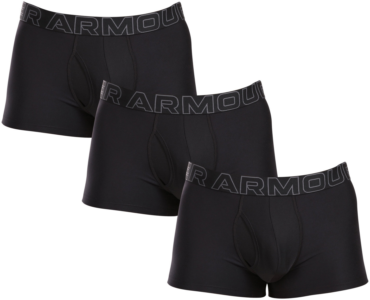 Under Armour 3PACK pánské boxerky černé (1383882 001) XXL