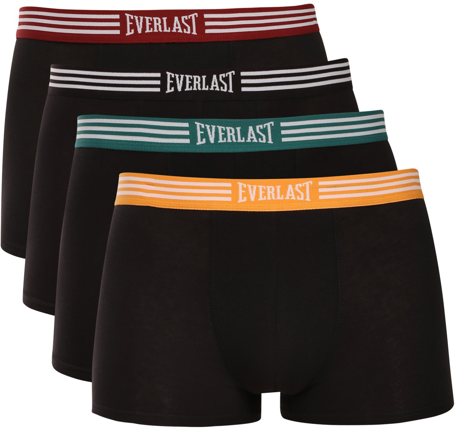 Everlast 4PACK pánské boxerky černé (BM035) XL
