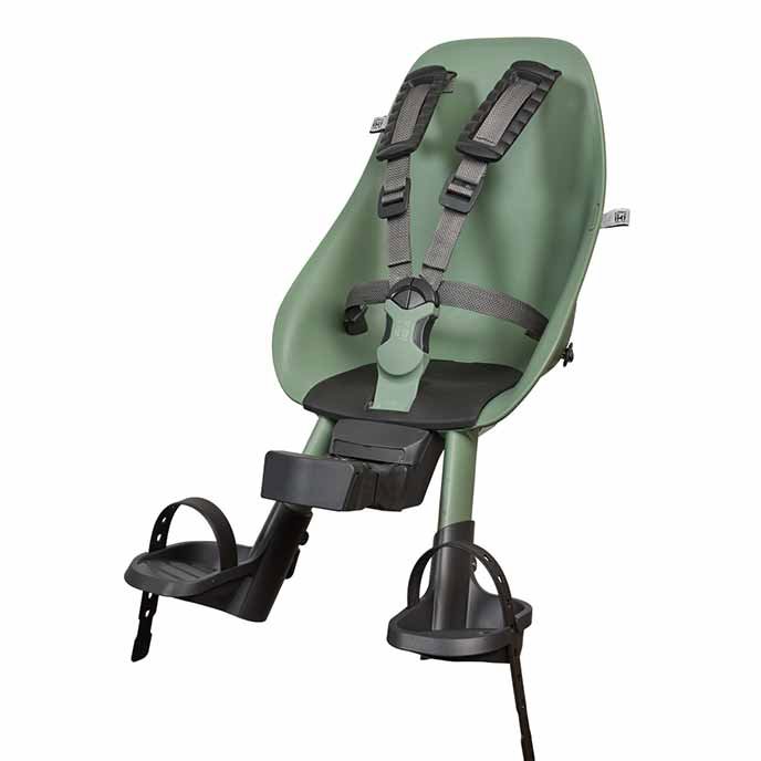 Urban Iki Přední sedačka na kolo s upínacím adaptérem Icho Green/Bincho Black