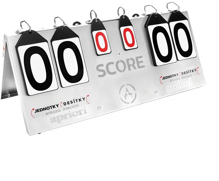 Apriori Score neskládací počítadlo, kov, ocel číselníky