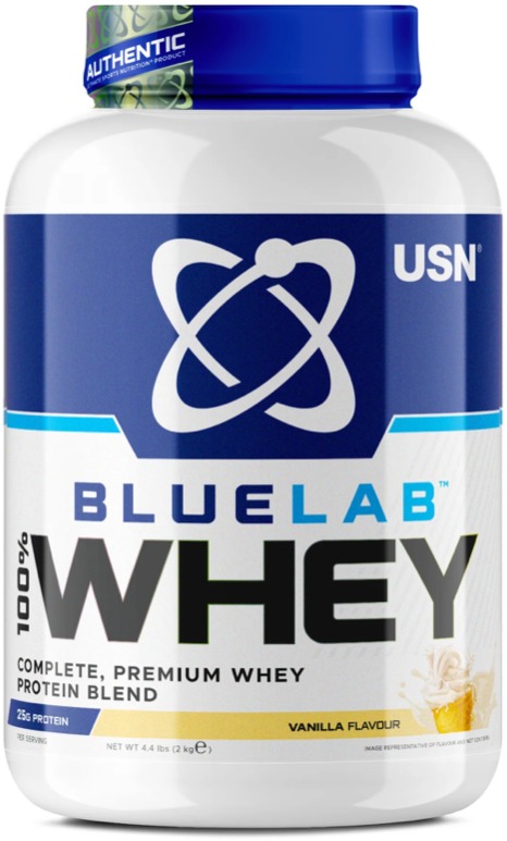USN BlueLab 100% Whey Premium Protein, 908g, vanilka