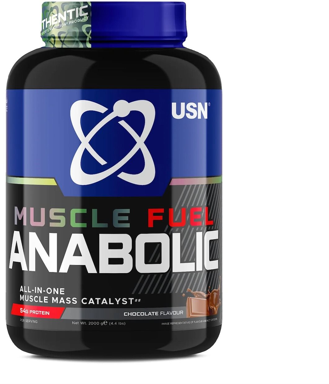 USN Muscle Fuel Anabolic, 2000g, čokoláda