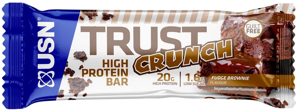USN (Ultimate Sports Nutrition) USN Trust Crunch 60g - čokoládové brownies