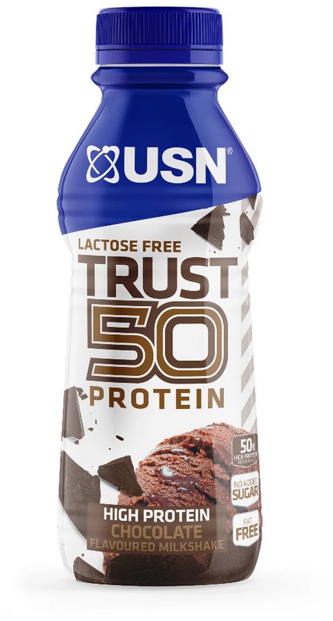 USN Trust 50 Protein, 500ml, čokoláda