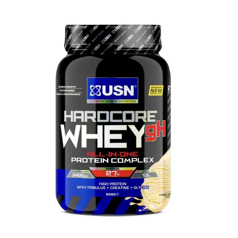 USN Hardcore Whey gH 908 g, vanilka