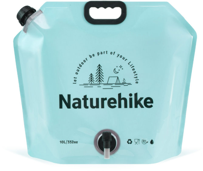 Naturehike Outdoorový vak na vodu 10 l, modrý