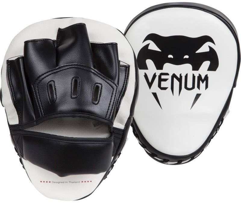 Venum "Light" Focus Mitts – bílo/černé