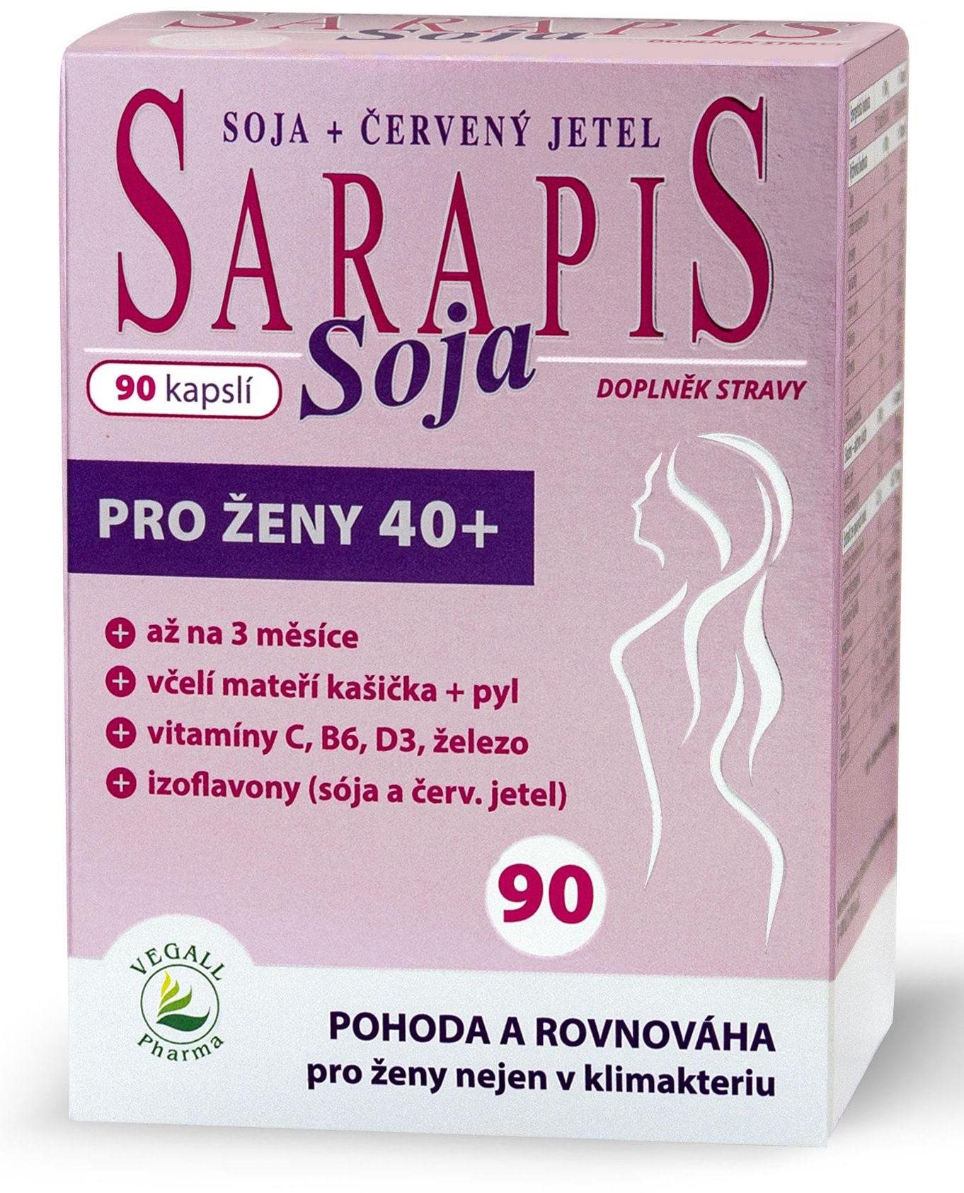 Sarapis Soja 90 kapslí