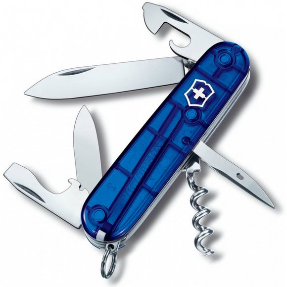 Victorinox Spartan transparentní modrý 91mm