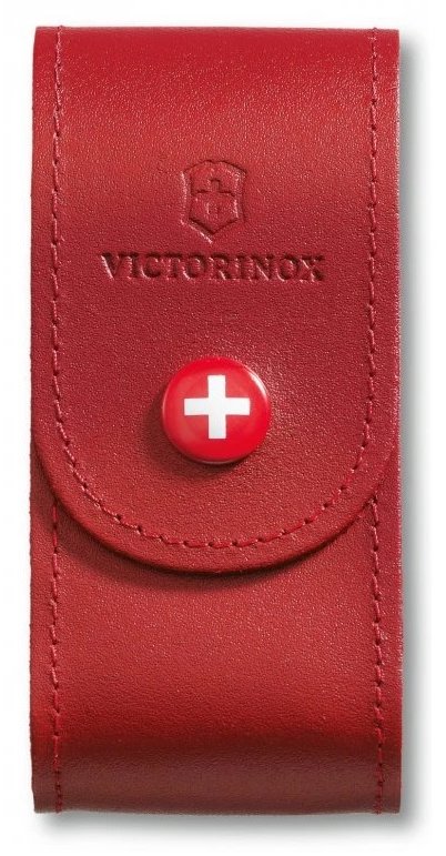 Victorinox Pouzdro na nůž kožené červené 4.0521.1