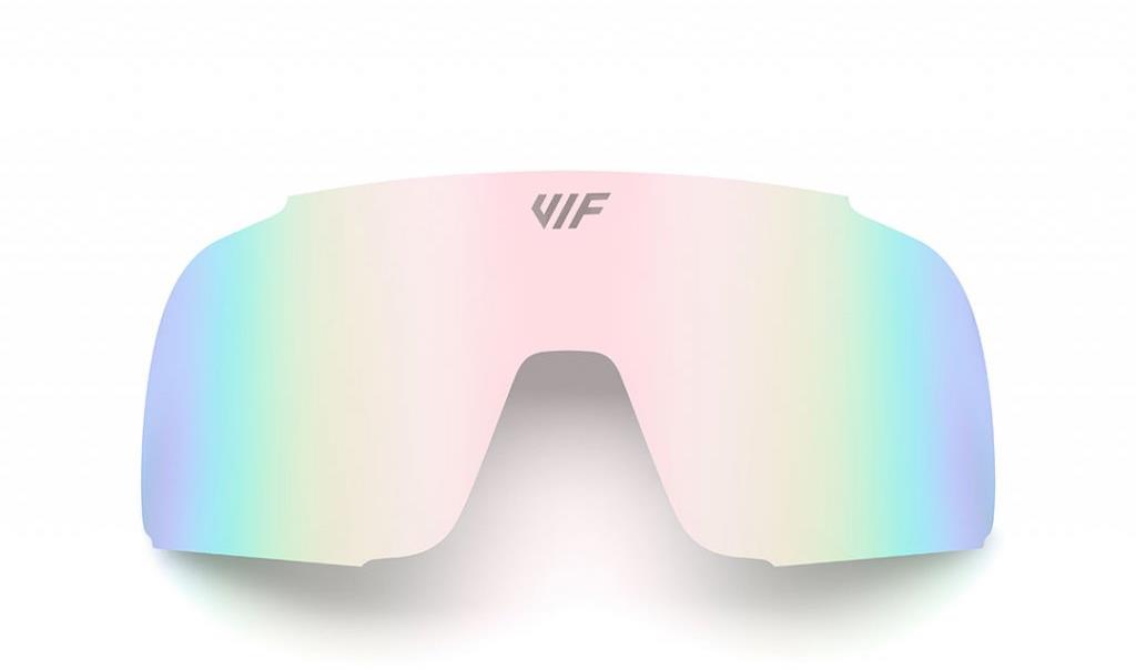 VIF Náhradní UV400 zorník Rose Pink pro brýle VIF One