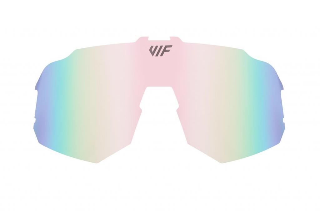 VIF Náhradní UV400 zorník Rose Pink pro brýle VIF Two