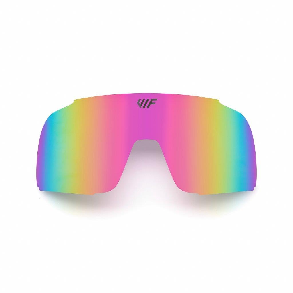 VIF Náhradní UV400 zorník Pink pro dětské brýle VIF One