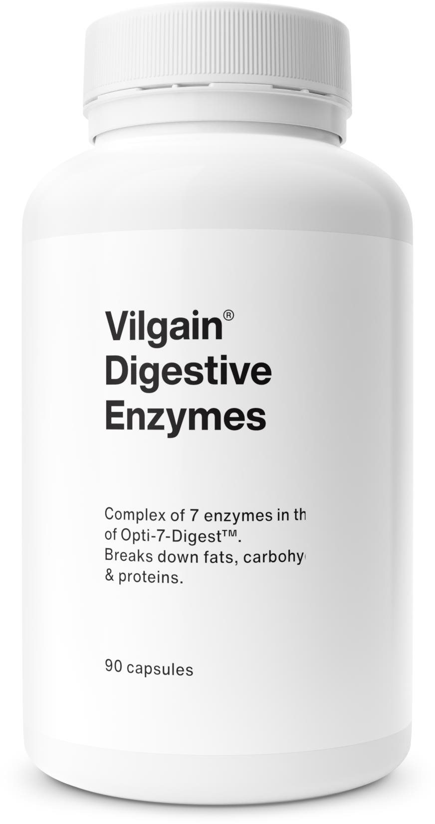 Vilgain Digestive Enzymes 90 kapslí